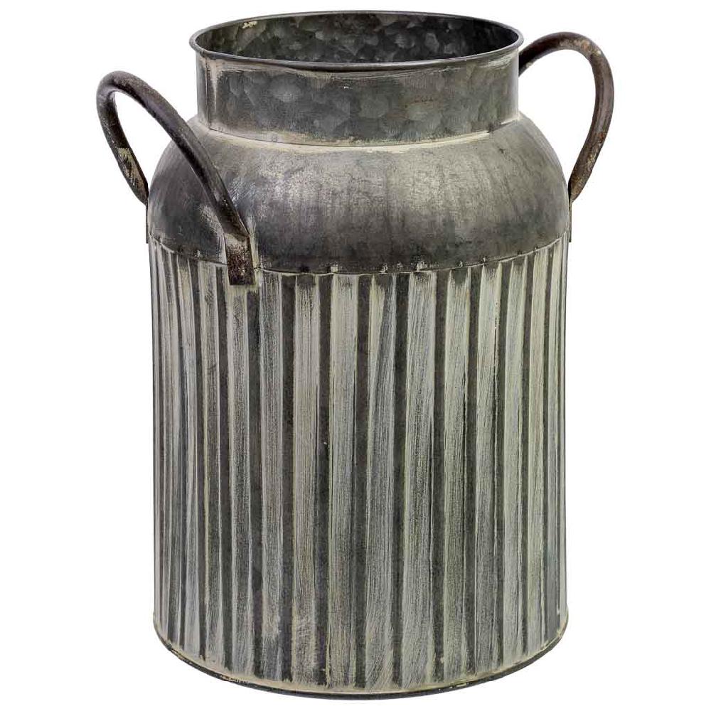 Creaciones meng HOGAR - MACETEROS CUBOS REGADERAS - jarra lechera metalica