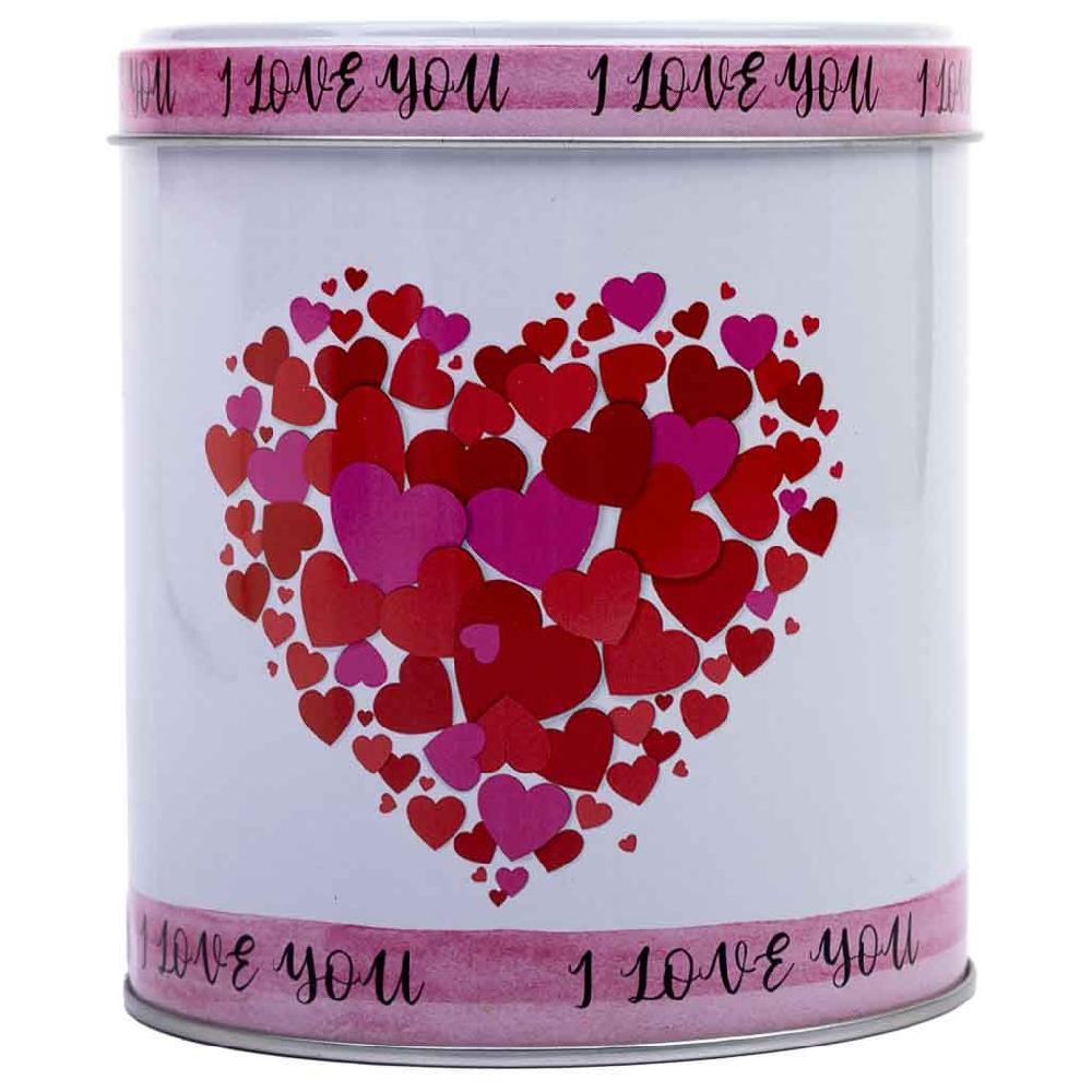 Creaciones Meng HOGAR - MENAJE - Bote De Metal Rojo Y Blanco