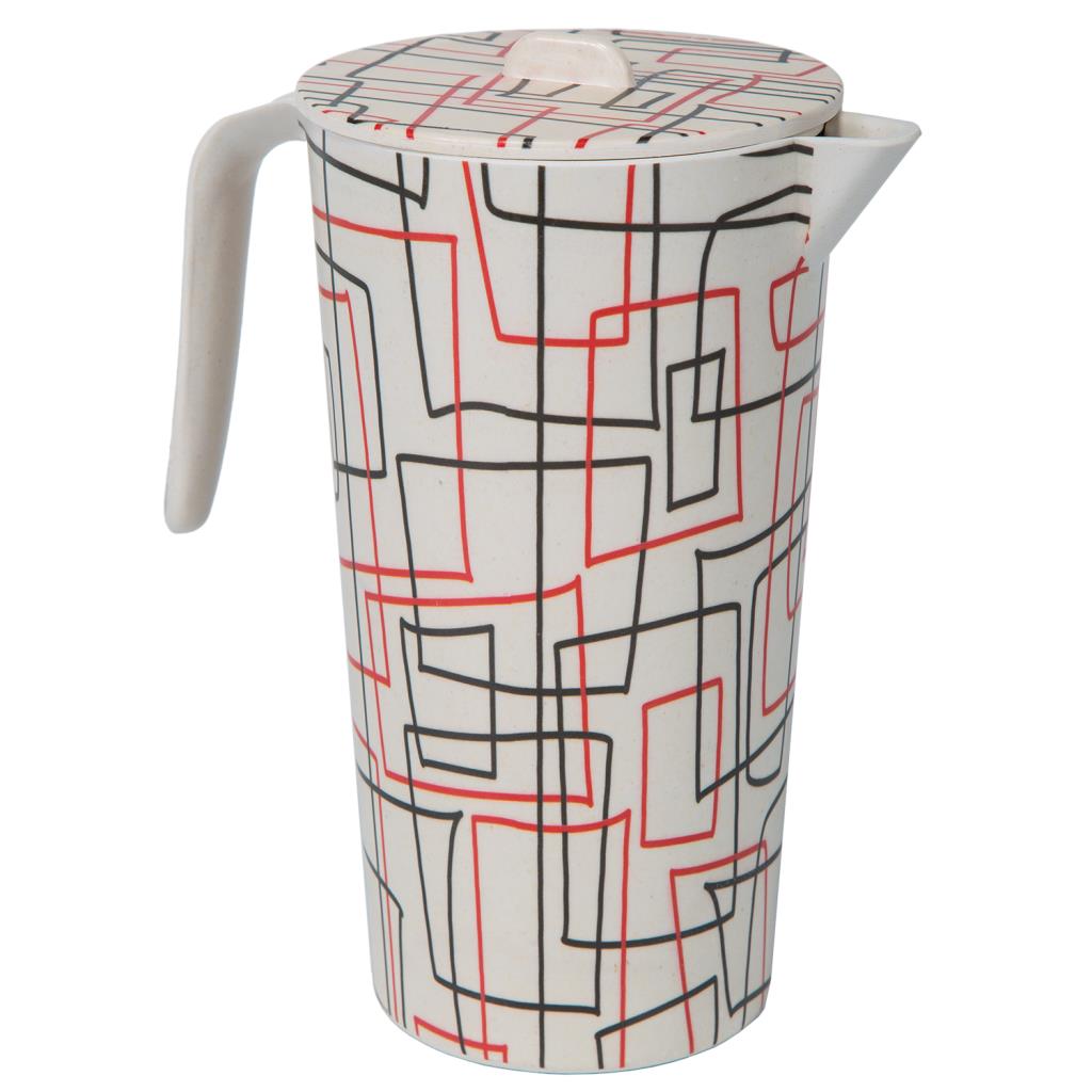 Creaciones Meng HOGAR - MENAJE - Jarra Y 4 Vasos De Bambu Set 5 Pzas