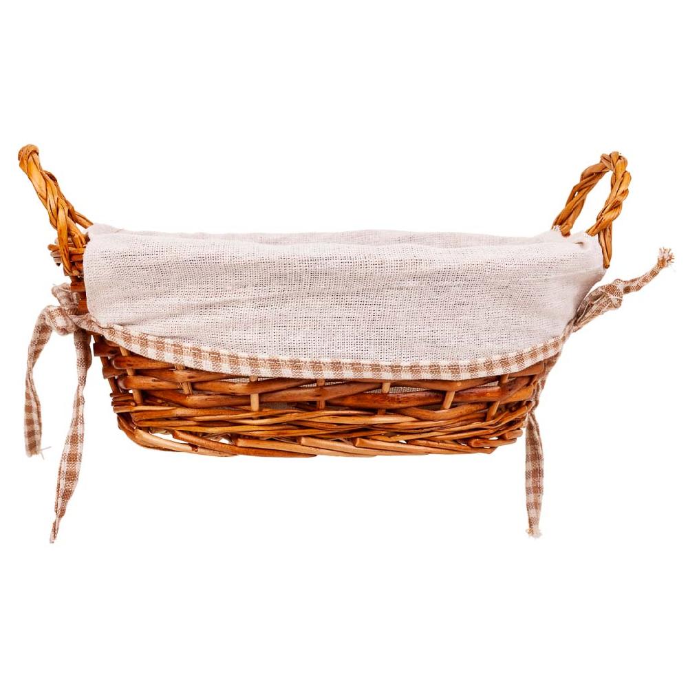 Creaciones Meng HOGAR - PANERAS - Panera Mimbre Forrada