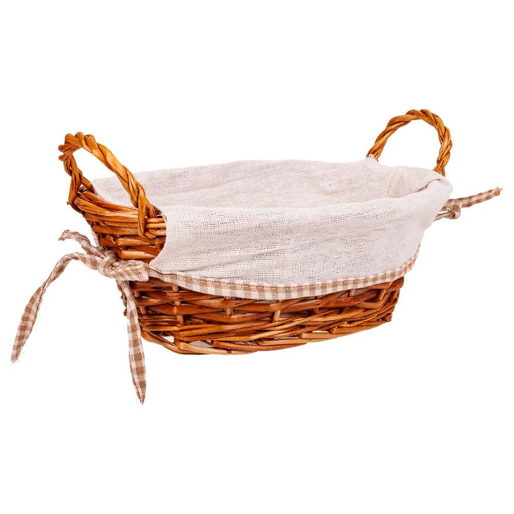 Creaciones meng HOGAR - PANERAS - panera mimbre forrada