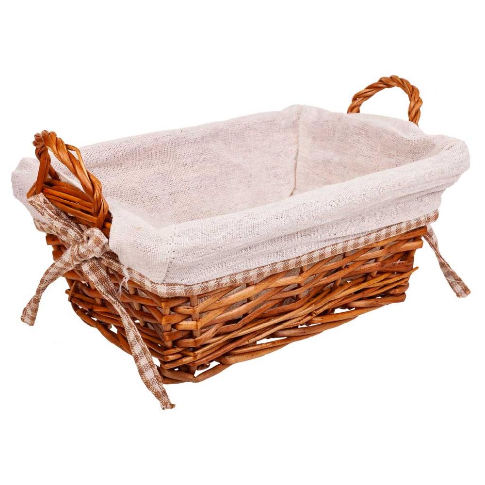 Creaciones meng HOGAR - PANERAS - panera mimbre forrada