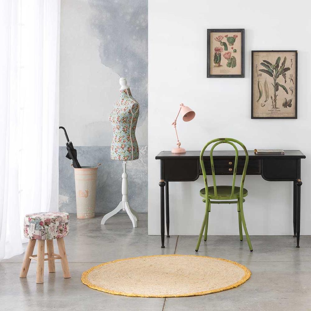 Creaciones Meng HOGAR - PARAGUEROS - Paragüero De Metal Redondo Rosa