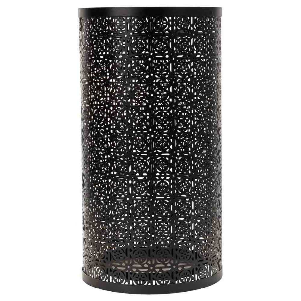 Creaciones Meng HOGAR - PARAGUEROS - Paraguero Redondo De Forja Negro