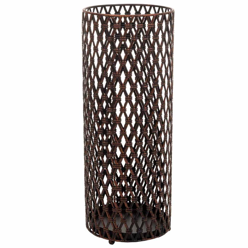 Creaciones meng HOGAR - PARAGUEROS - paragüero redondo de metal negro