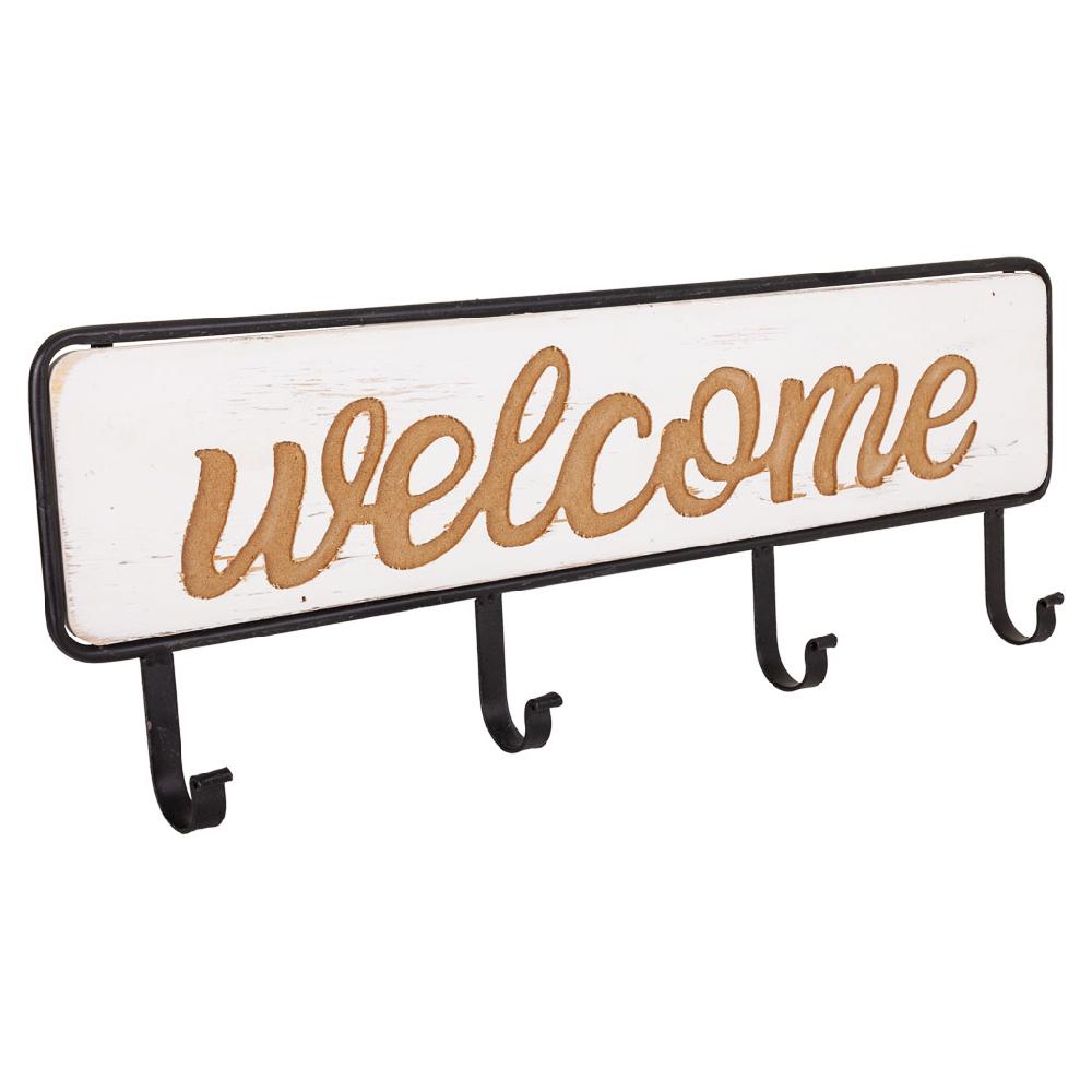 Creaciones meng HOGAR - PERCHAS - percha de madera y metal