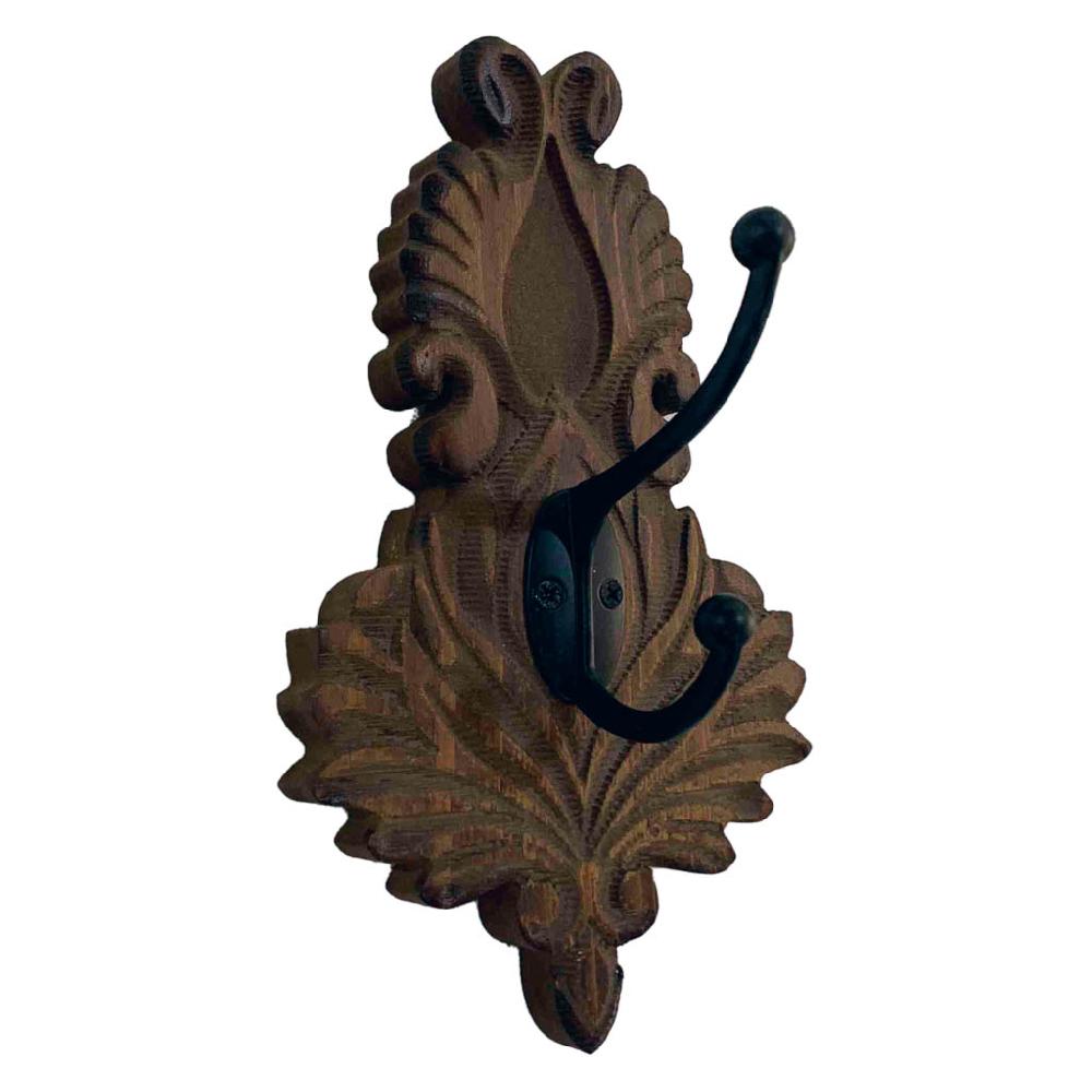 Creaciones meng HOGAR - PERCHAS - percha de pared de madera tallada