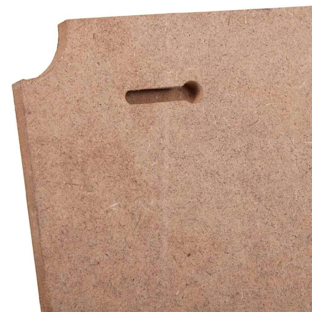 Creaciones Meng HOGAR - PERCHAS - Percha De Pared De Madera Y Metal 3 Ganchos Marron