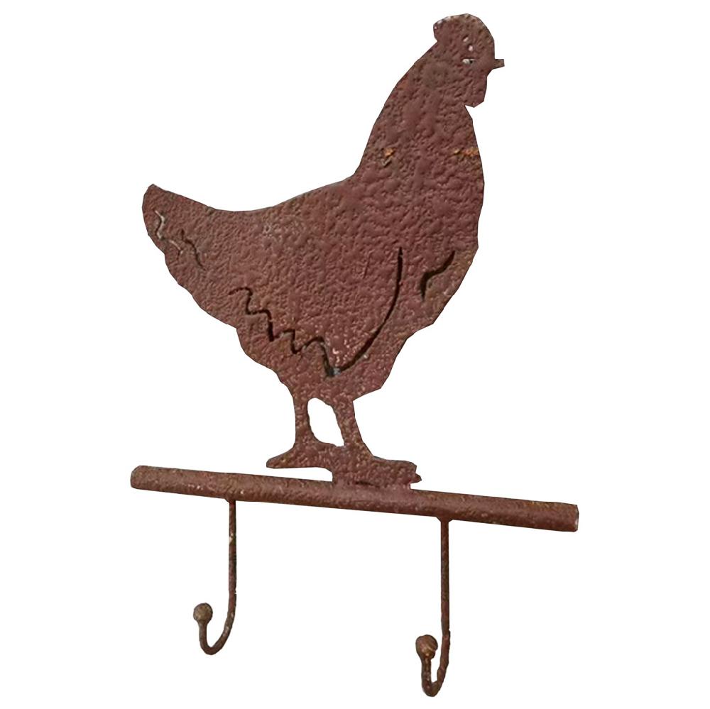 Creaciones meng HOGAR - PERCHAS - percha de pared de metal acabado envejecido