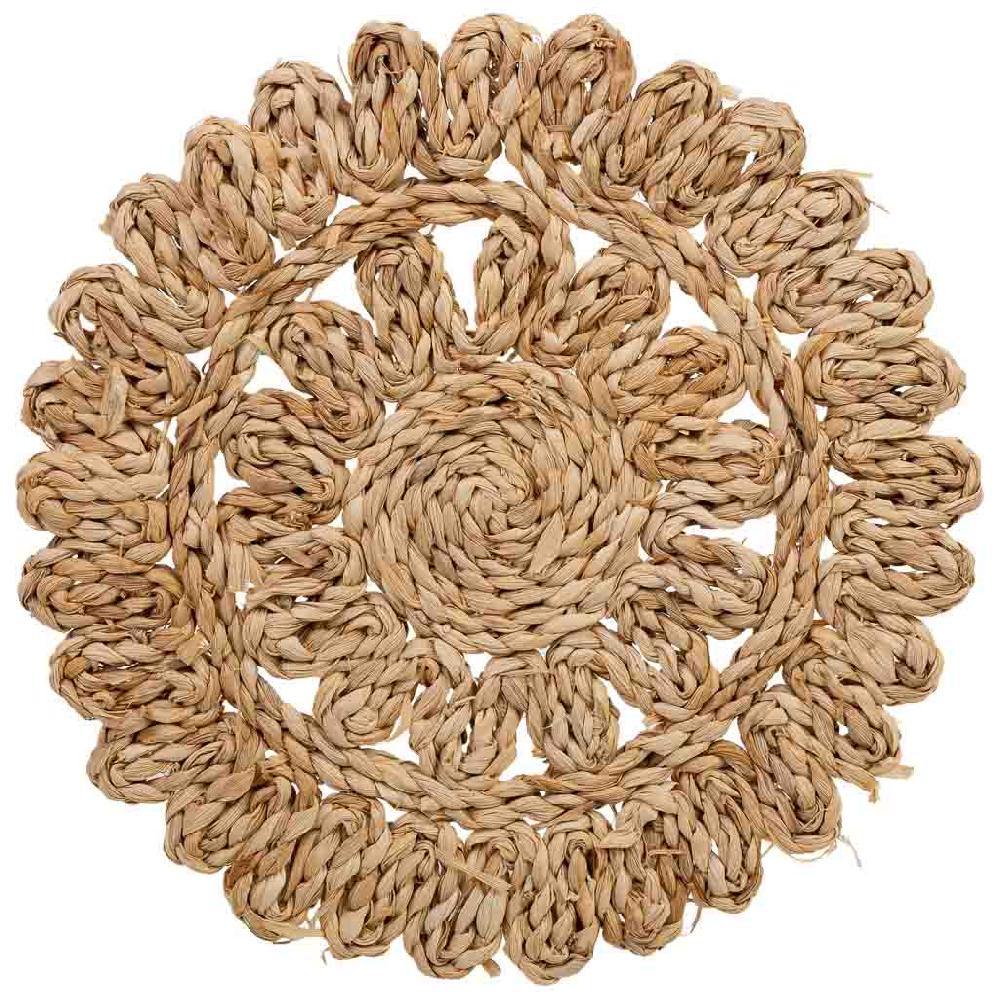 Creaciones Meng HOGAR - SALVAMANTELES - Salvamantel De Fibra Natural Marron