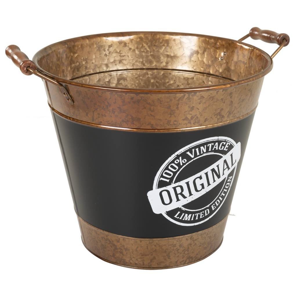 Creaciones meng HOGAR - VARIOS HOGAR - cubo cubitera de metal