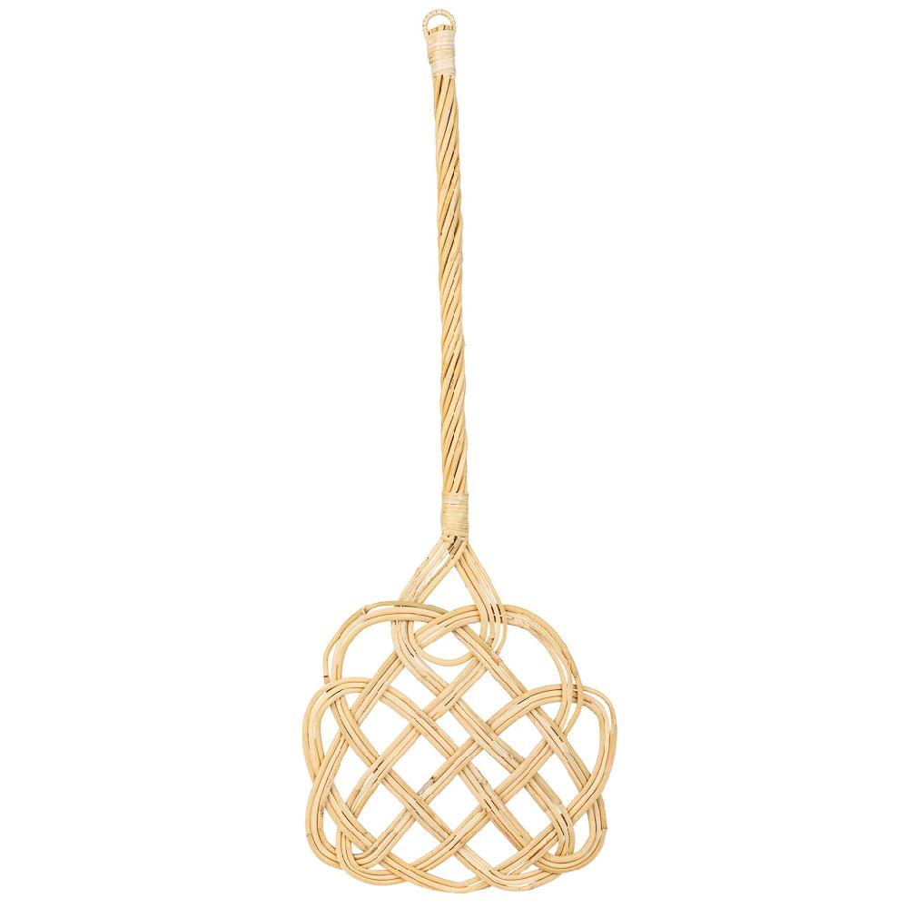 Creaciones Meng HOGAR - VARIOS HOGAR - Sacudidor De Rattan Marrón