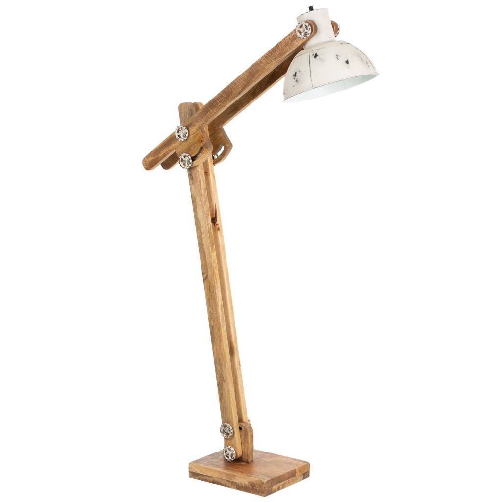 Creaciones meng ILUMINACION - LAMPARAS DE PIE - flexo de pie de madera y metal