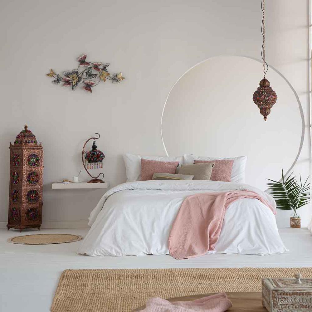 Creaciones Meng ILUMINACION - LAMPARAS DE PIE - Lámpara De Metal Y Cristal Acrilico De Colores