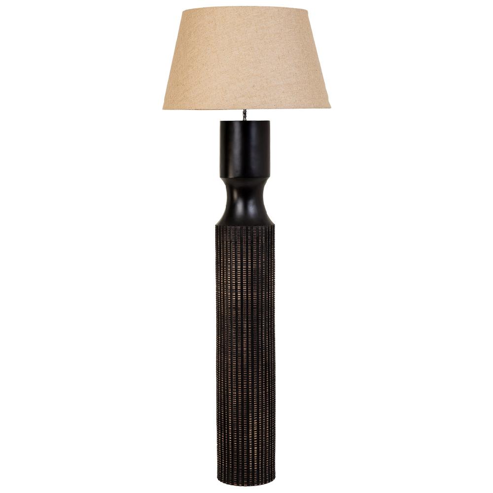 Creaciones Meng ILUMINACION - LAMPARAS DE PIE - Lampara De Pie De Poliresina Marron