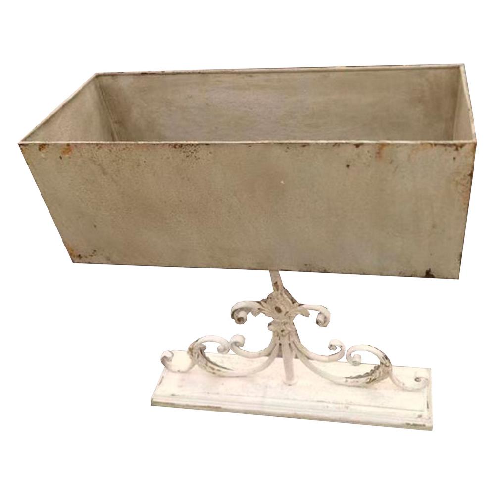 Creaciones meng ILUMINACION - LAMPARAS DE SOBREMESA - lampara de madera y metal acabado envejecido