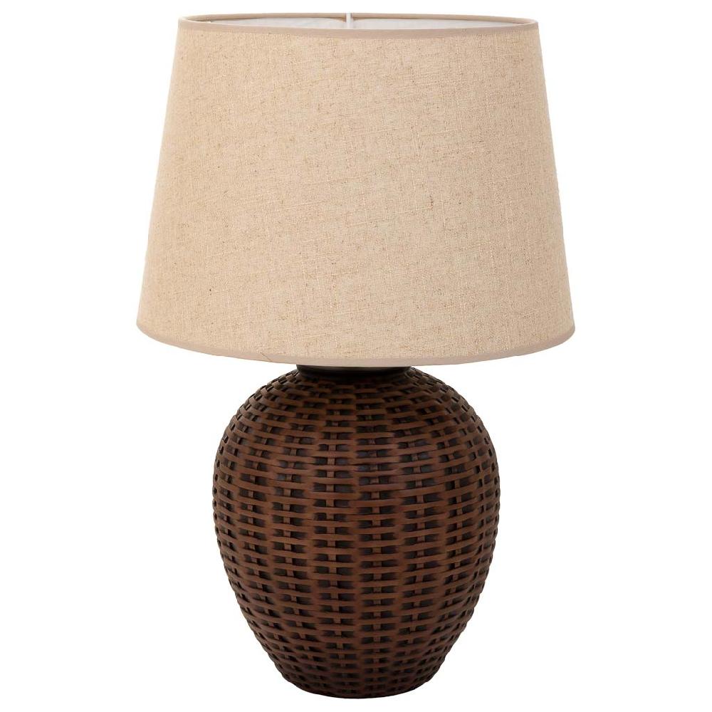 Creaciones meng ILUMINACION - LAMPARAS DE SOBREMESA - lampara de mesa de poliresina marron