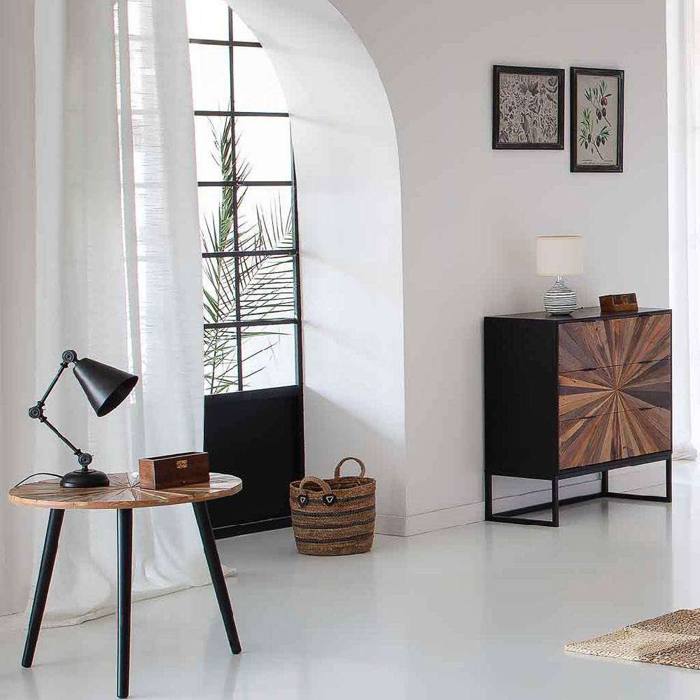 Creaciones Meng ILUMINACION - LAMPARAS DE SOBREMESA - Lampara De Mesa De Poliresina Blanco