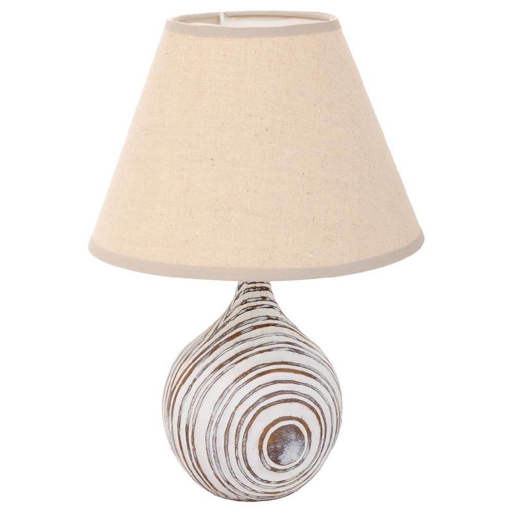 Creaciones meng ILUMINACION - LAMPARAS DE SOBREMESA - lampara de mesa de poliresina blanco