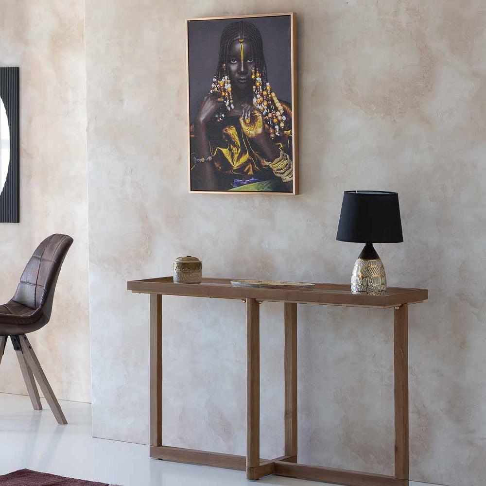 Creaciones Meng ILUMINACION - LAMPARAS DE SOBREMESA - Lampara De Mesa De Ceramica Oro