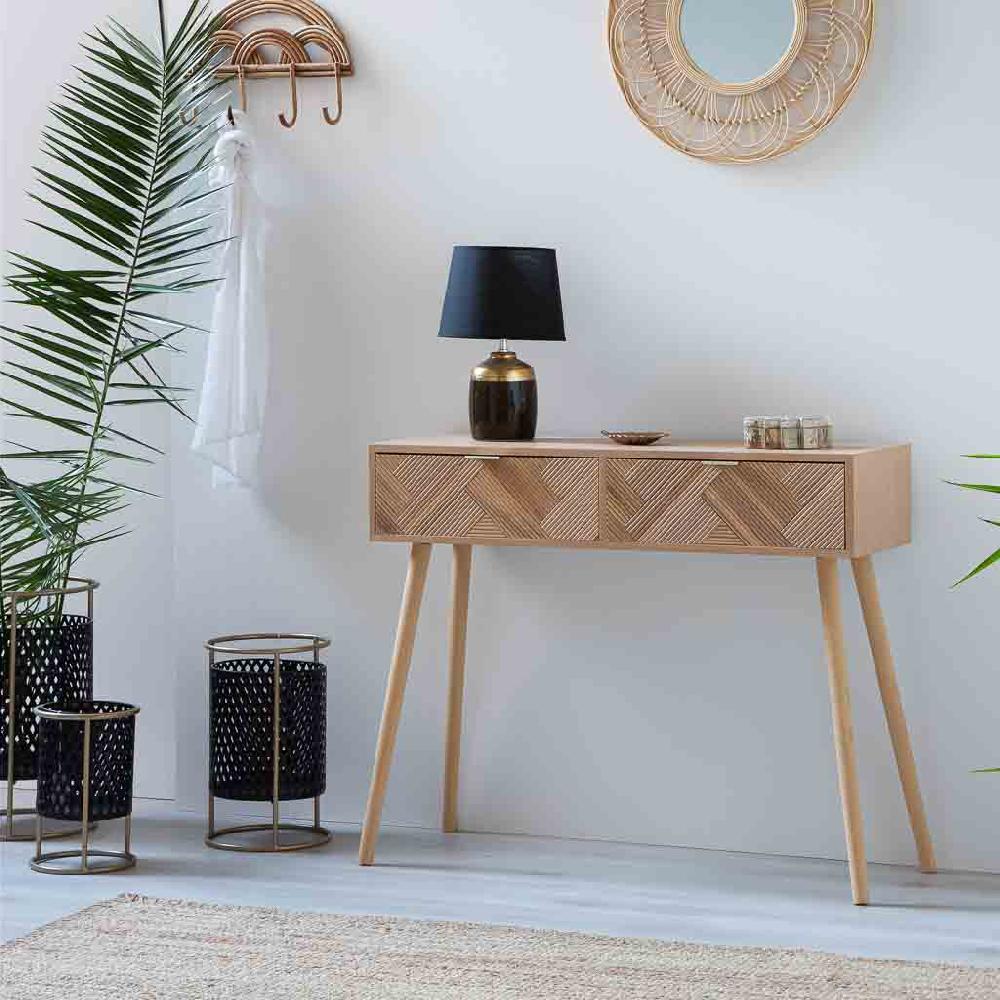 Creaciones Meng ILUMINACION - LAMPARAS DE SOBREMESA - Lampara De Mesa De Ceramica Oro