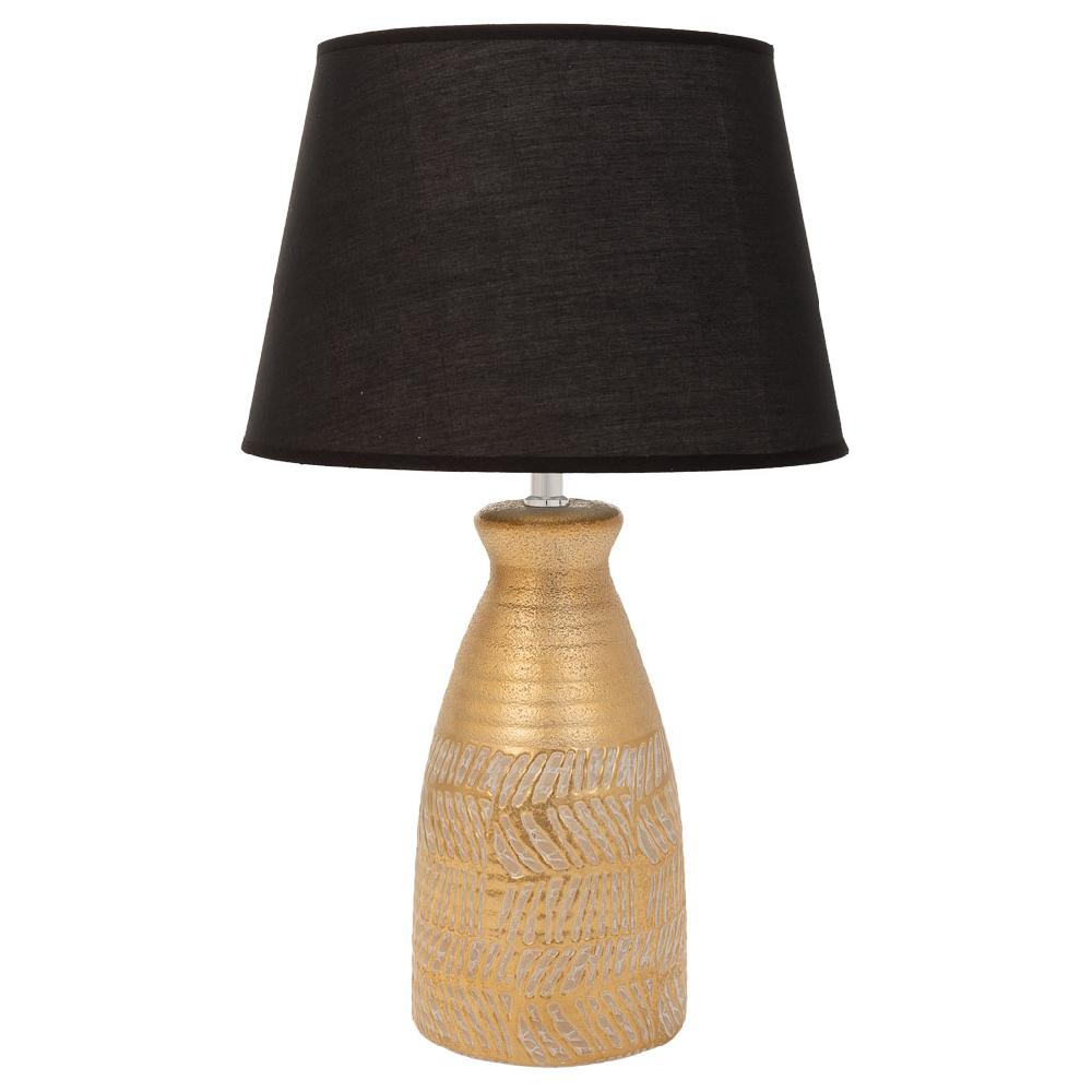 Creaciones Meng ILUMINACION - LAMPARAS DE SOBREMESA - Lampara De Mesa De Ceramica Oro