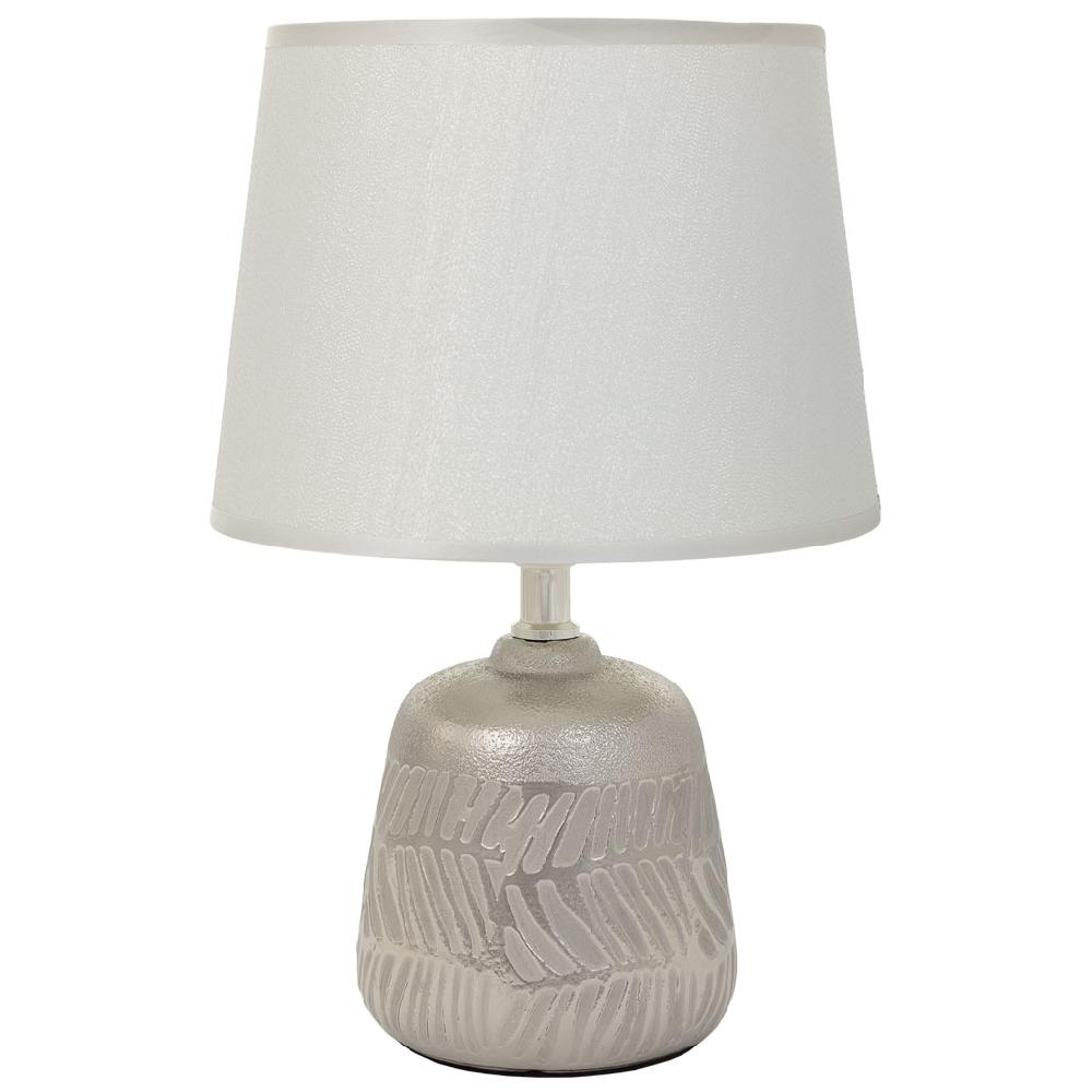 Creaciones Meng ILUMINACION - LAMPARAS DE SOBREMESA - Lampara De Mesa De Ceramica Plata