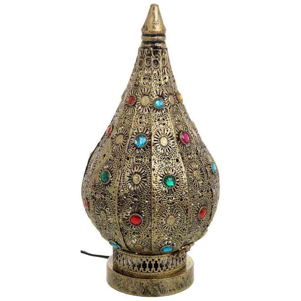 Creaciones meng ILUMINACION - LAMPARAS DE SOBREMESA - lámpara de metal cristal acrilico de colores