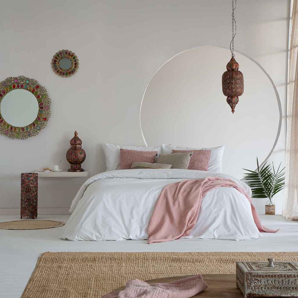 Creaciones Meng ILUMINACION - LAMPARAS DE TECHO - Lámpara De Metal Y Cristal Acrilico De Colores