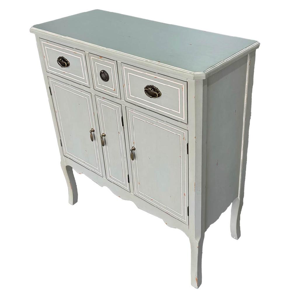 Creaciones meng MUEBLE - APARADORES - aparador de madera con 3 cajones y 3 puertas