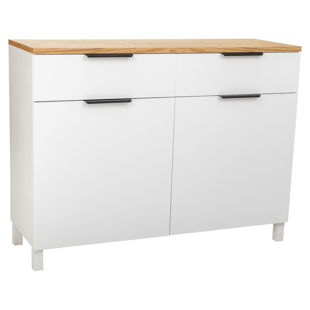 Creaciones meng MUEBLE - APARADORES - aparador de madera de 2 cajones y 2 puertas