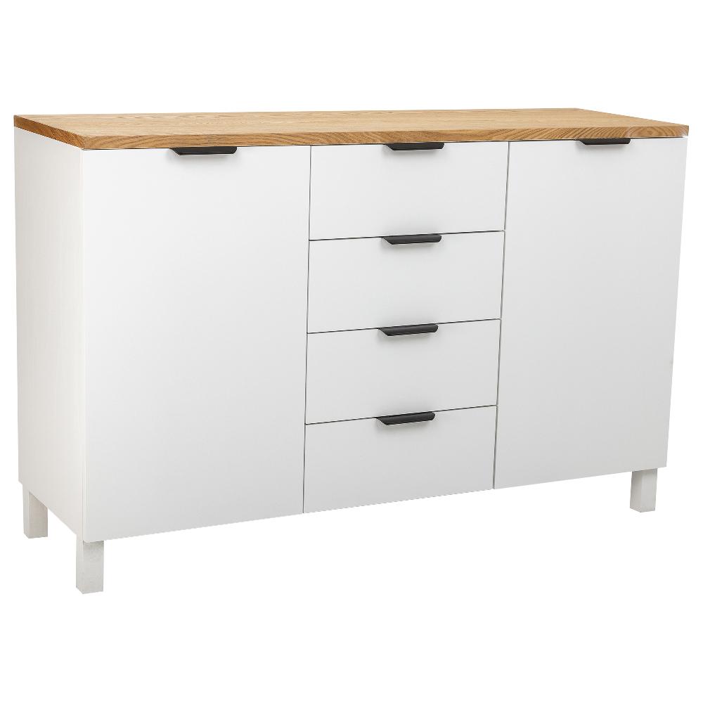 Creaciones meng MUEBLE - APARADORES - aparador de madera de 4 cajones y 2 puertas