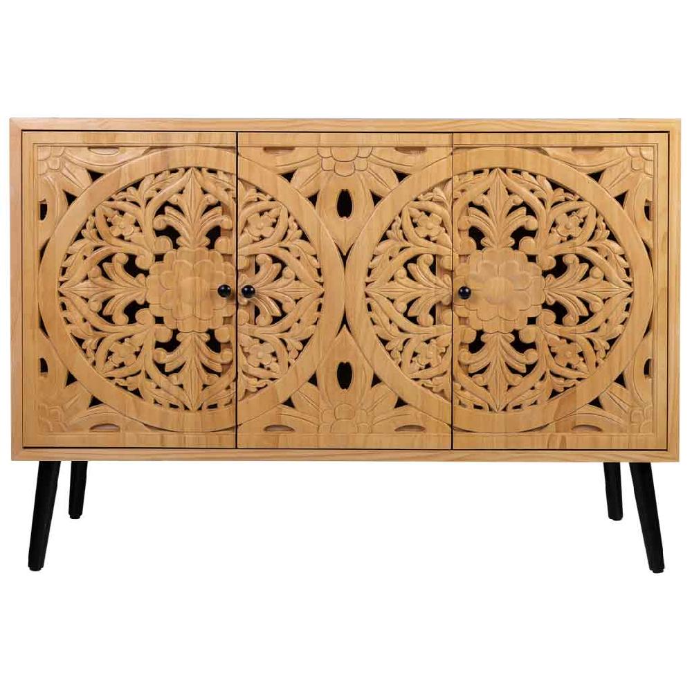 Creaciones Meng MUEBLE - APARADORES - Aparador De Madera Marrón