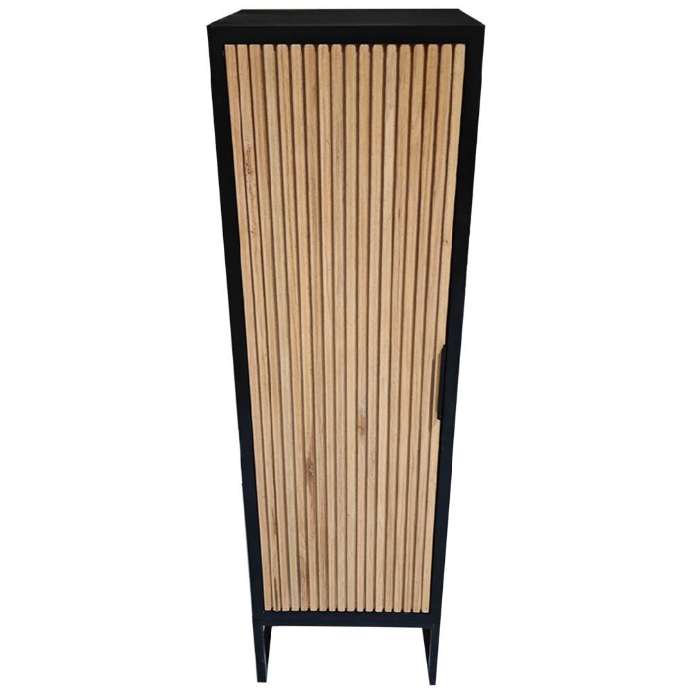 Creaciones meng MUEBLE - ARMARIO Y VITRINA - armario de 3 cajones madera y metal