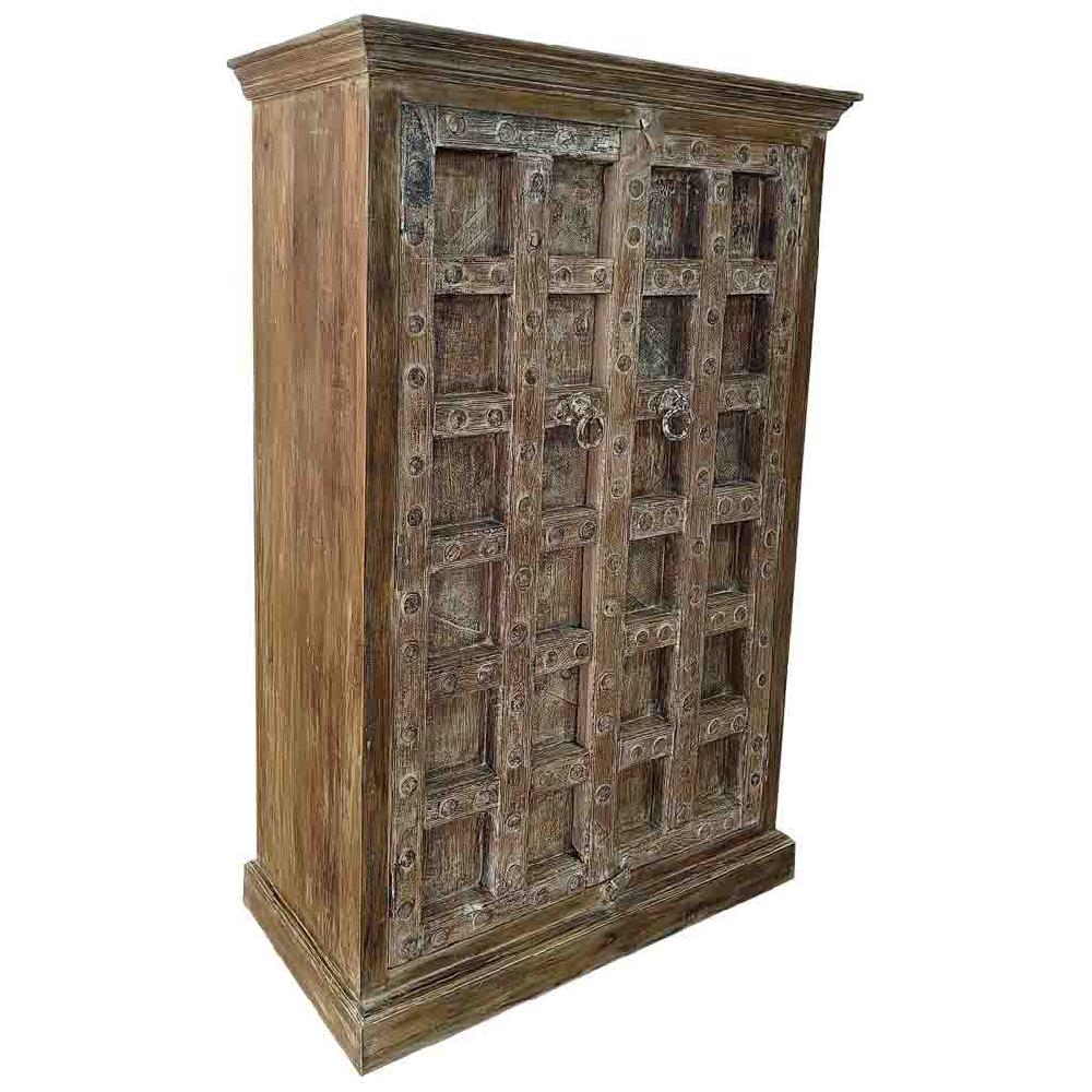 Creaciones meng MUEBLE - ARMARIO Y VITRINA - armario de madera acabado artesanal marron