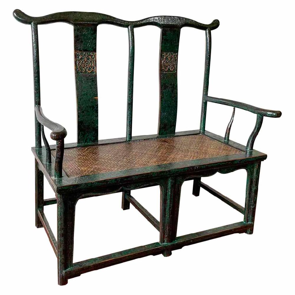 Creaciones meng MUEBLE - BANCOS - banco de madera acabado artesanal marron