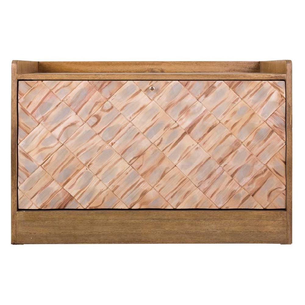 Creaciones Meng MUEBLE - BANQUETAS - Banqueta Zapatero De Madera