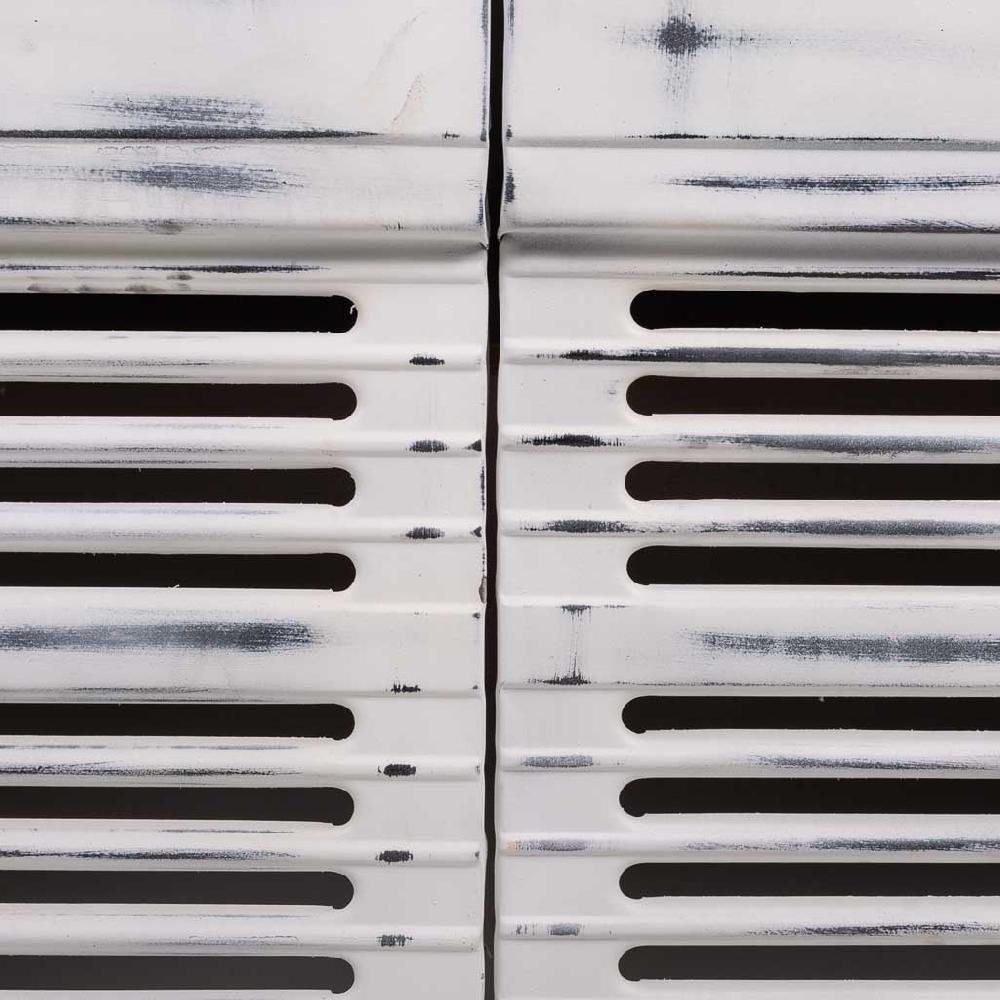 Creaciones Meng MUEBLE - BARRAS DE BAR - Estantearia Cocheado Blanco Ruta 66