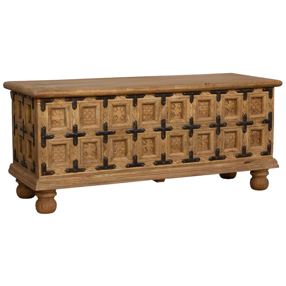 Creaciones meng MUEBLE - BAULES - baul acabado artesanal marron