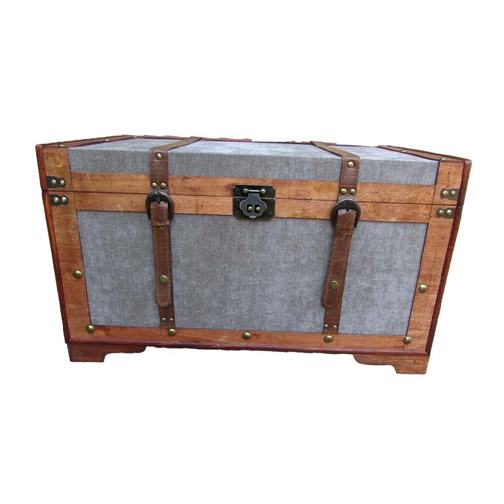 Creaciones meng MUEBLE - BAULES - baul de madera marrón