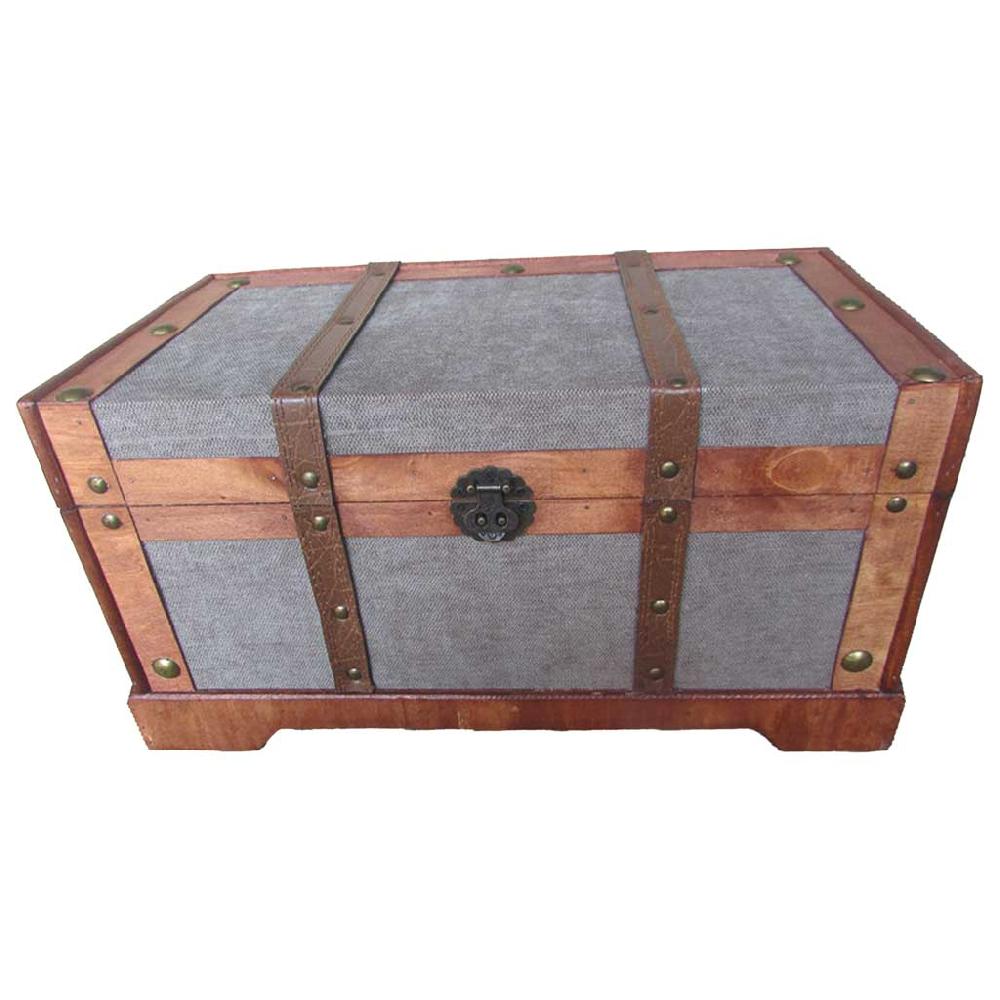 Creaciones meng MUEBLE - BAULES - baul de madera marrón