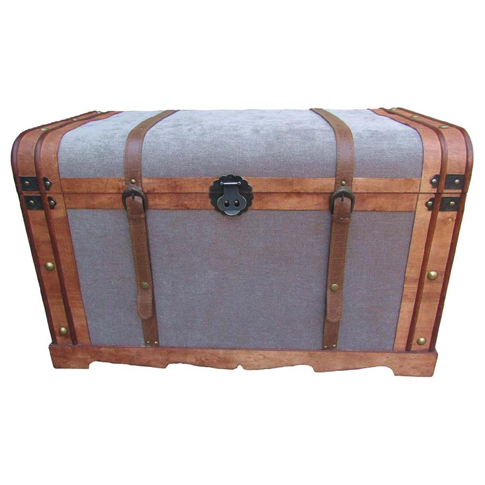 Creaciones meng MUEBLE - BAULES - baul de madera marrón