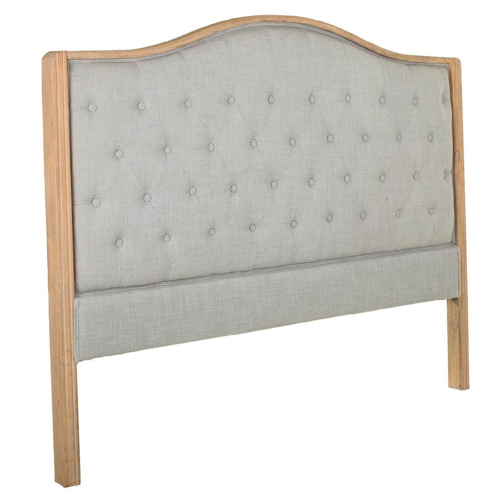 Creaciones meng MUEBLE - CABEZALES - cabezal de madera tapizado