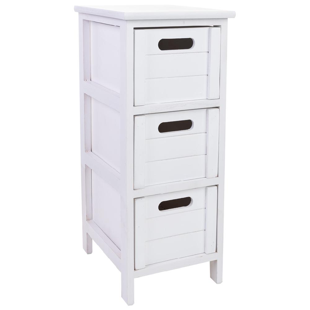 Creaciones meng MUEBLE - CAJONERAS - cajonera de madera con 3 cajones de madera