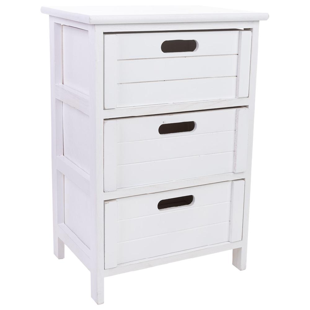 Creaciones meng MUEBLE - CAJONERAS - cajonera de madera con 3 cajones de madera