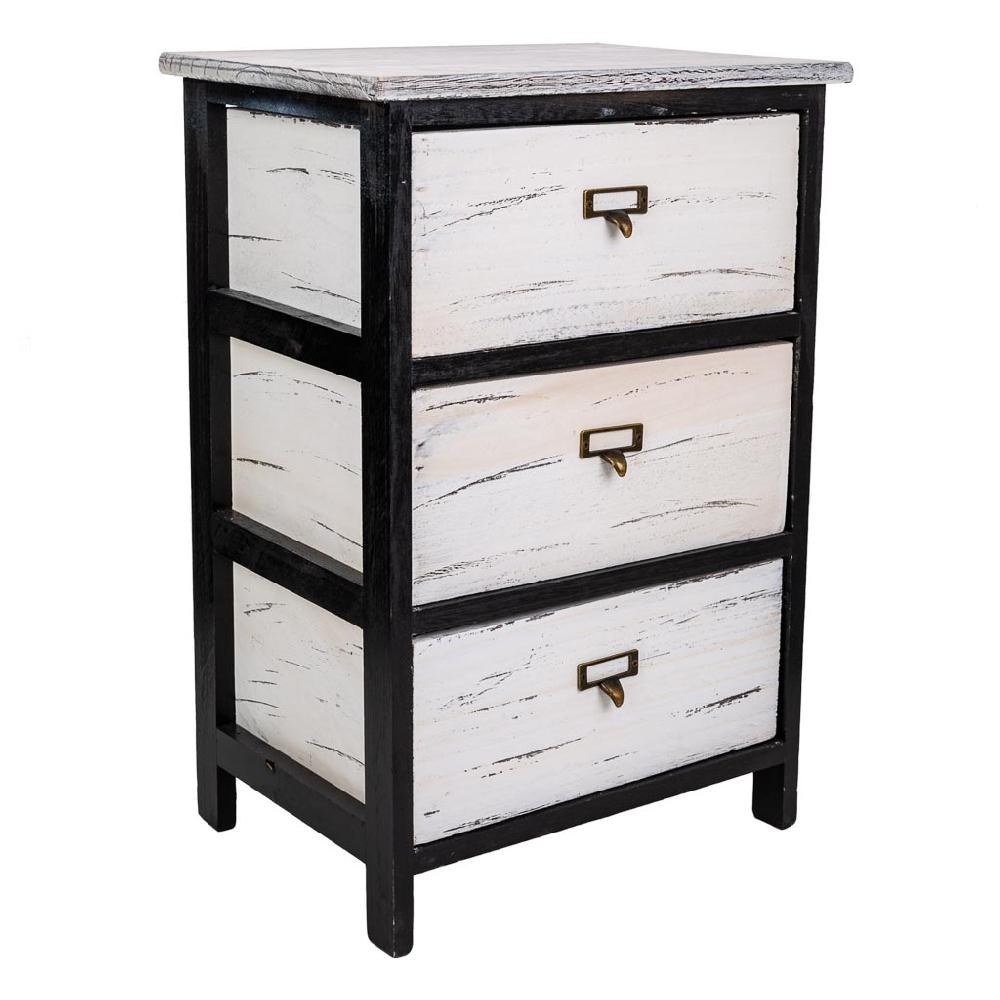 Creaciones meng MUEBLE - CAJONERAS - sinfonier de madera 3 cajones