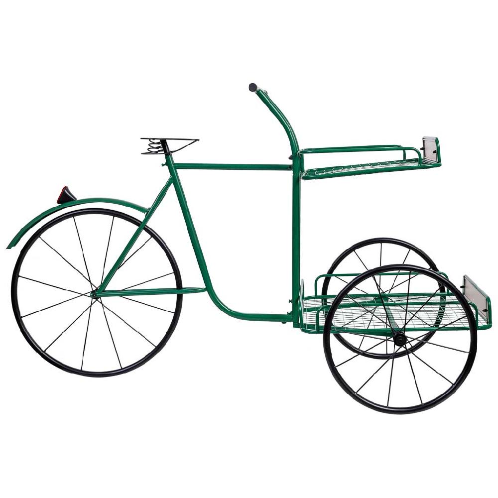 Creaciones Meng MUEBLE - CARROS EXPOSITORES DE MADERA Y METAL - Kit Bici Expositor De Metal Con Dos Bandejas