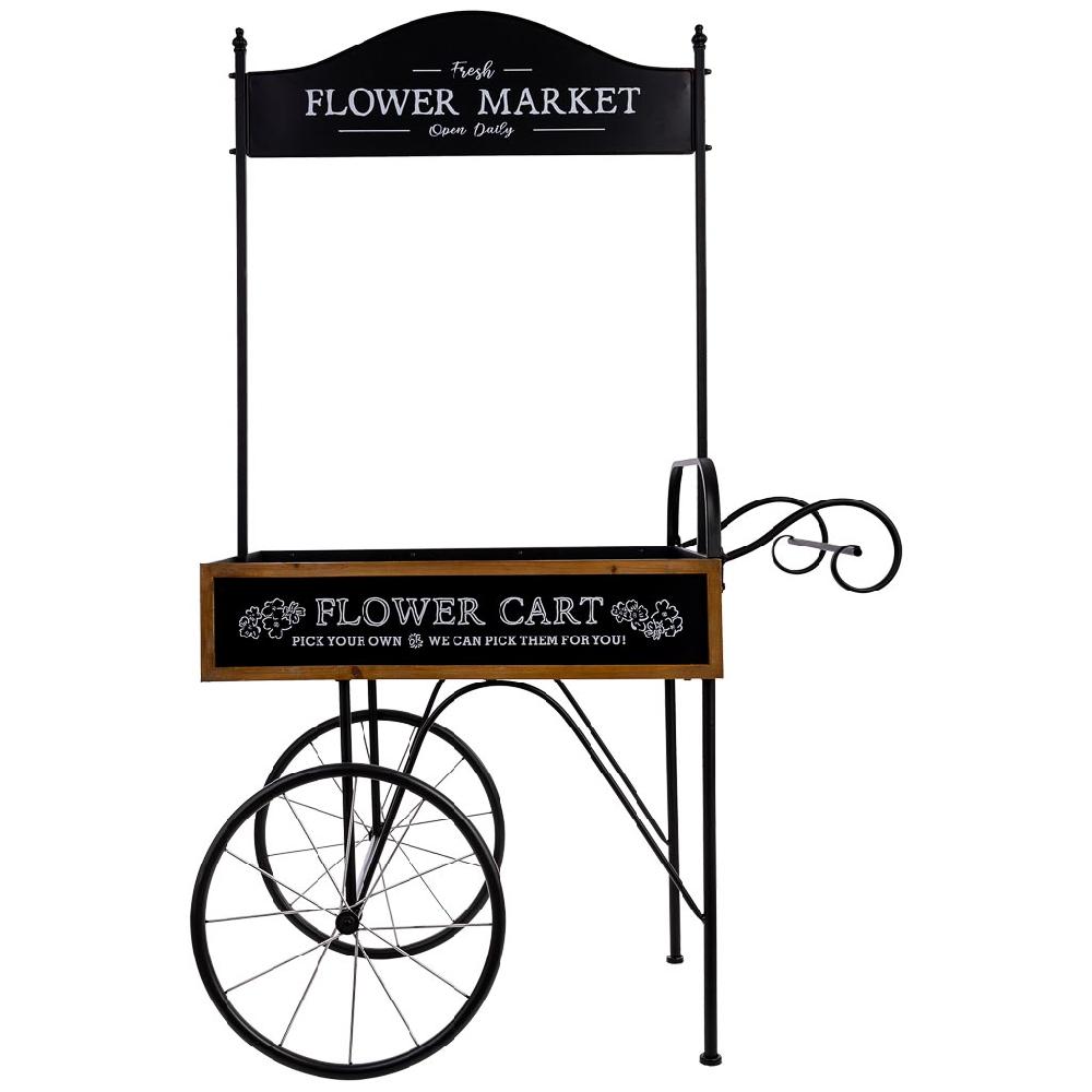 Creaciones Meng MUEBLE - CARROS EXPOSITORES DE MADERA Y METAL - Kit Carro Expositor De Madera Y Metal Con Bandeja