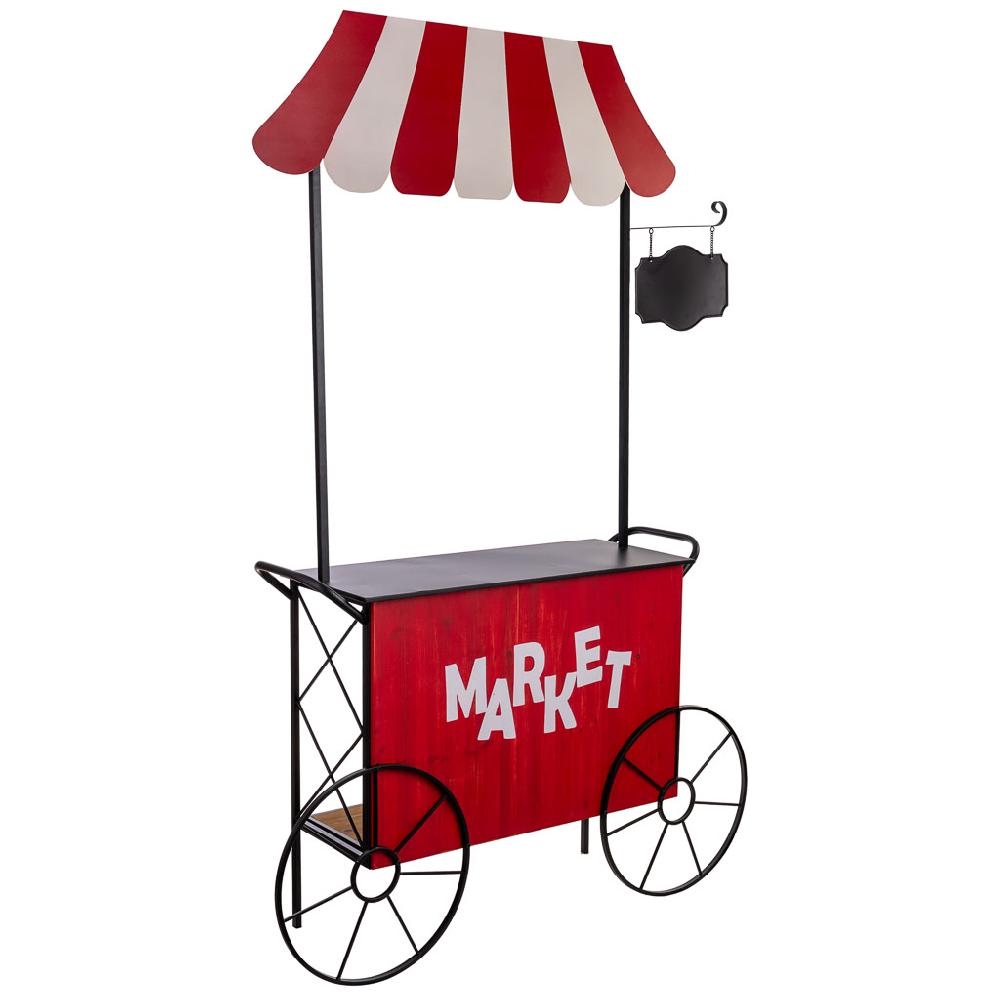 Creaciones meng MUEBLE - CARROS EXPOSITORES DE MADERA Y METAL - kit carro expositor de metal con bandeja