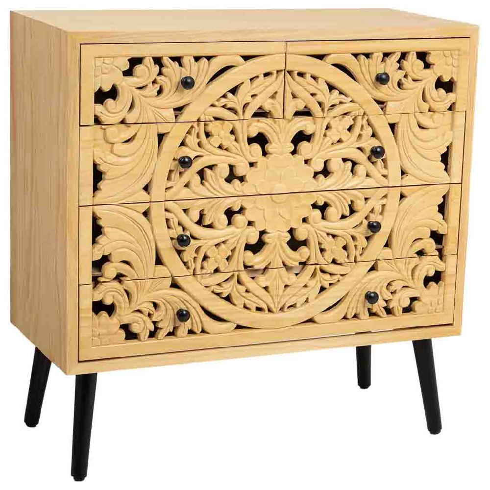 Creaciones meng MUEBLE - COMODAS Y SINFONIERS - comoda de madera marron